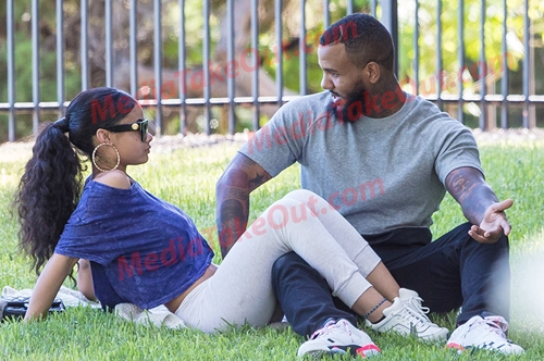 Rapper The Game Caught In A Public Park Fingering His Girlfriend And 