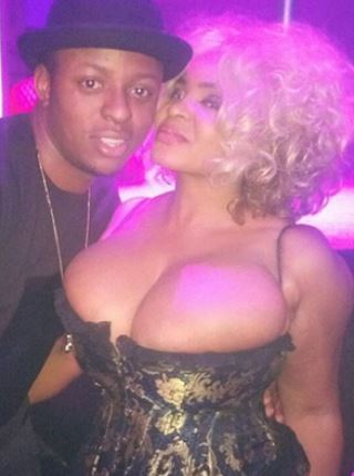 Omg! Cossy Orjiakor's Boobs Almost Popping Out at Her European Send-off  Party (Photos)