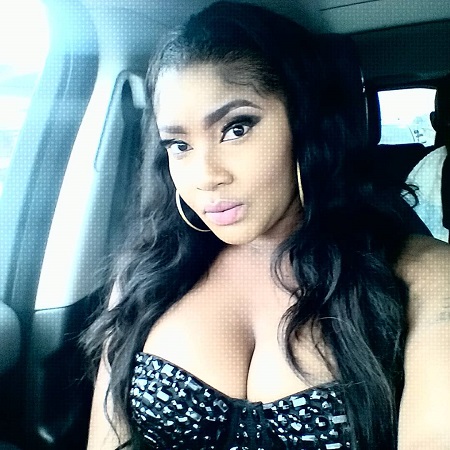 <b>Angela Okorie</b> in controversial outfit - sia
