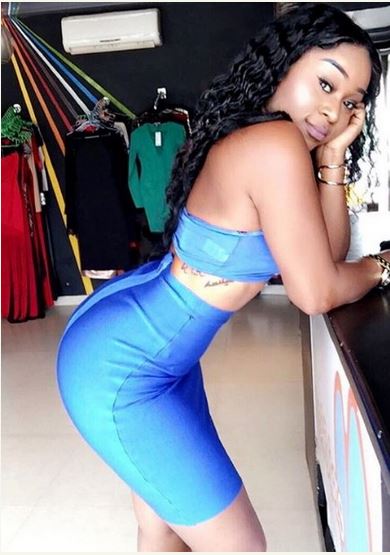 Ghanaian Actress, Efia Odo Slammed for Posing Braless With