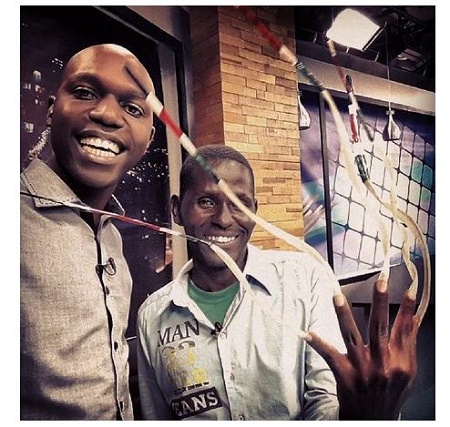 Omg! Meet the Kenya Man With the Longest Nails in Africa (Photos)