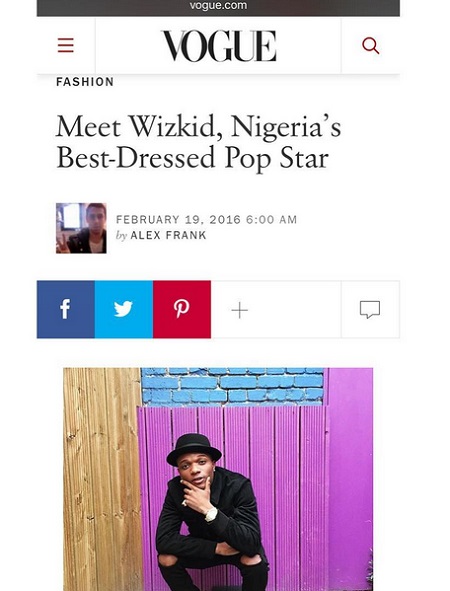 Wizkid - Nigeria's Best-dressed Pop Star Fashion Icon