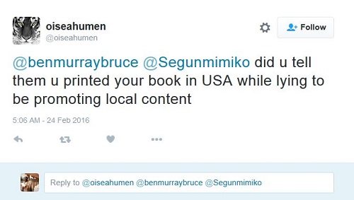 The post You Are A Hypocrite â€“ Nigerians Blast Ben Murray Bruce For    freelance jobs egypt