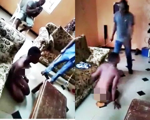 Shocking video shows angry father beating teenage daughter 