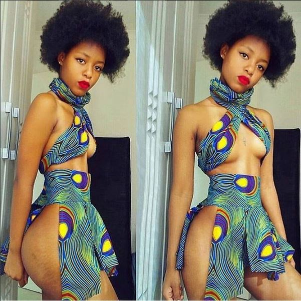 No Panties: You Will Not Believe the Scandalous Cloth This Girl Wore (Photo)