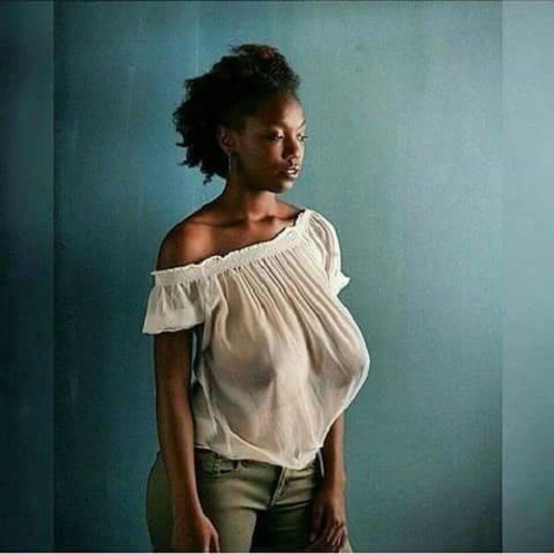 Omg! This Photo of a Girl's Transparent Cloth Showing Her Massive Boobs Has  Caused Controversy Online