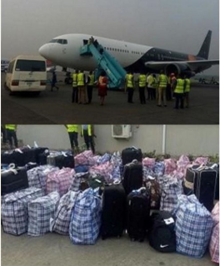 Image result for 97 Nigerians Deported From South Africa For Various Offences Arrive In Lagos