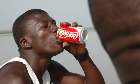 Image result for picture of somebody taking vitamin c with fanta and coke