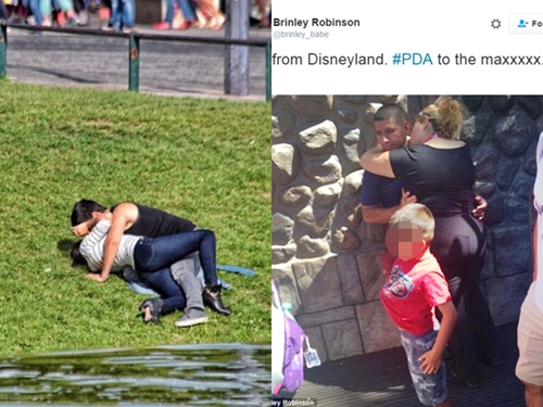 Sizzling Photos Showing Couples Making Out Intimately In Public Places
