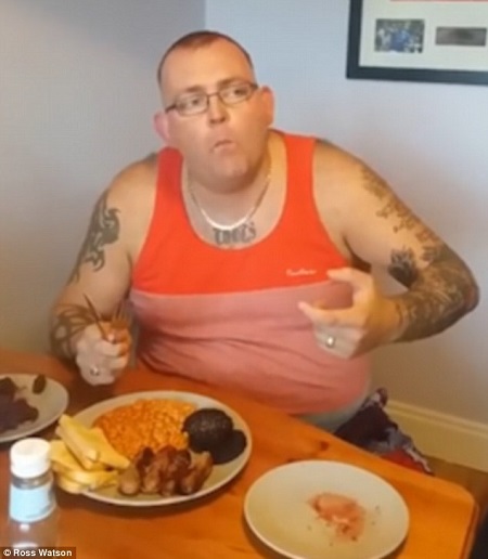 Unbelievable Man Films Himself Eating