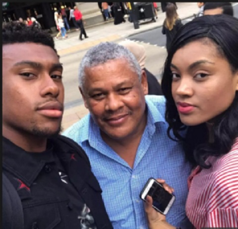 Nothing Beats Family Time: Alex Iwobi Shares Beautiful Family Photo With His Parents and Sister  %Post Title