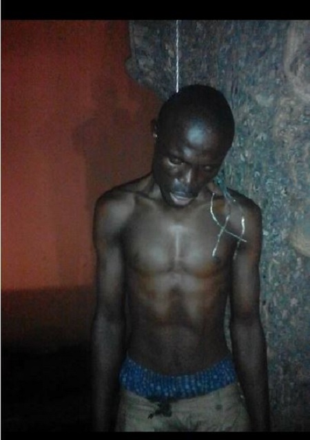 So Sad! Young Man Commits Suicide in Victoria Island, Lagos (Graphic Photo)