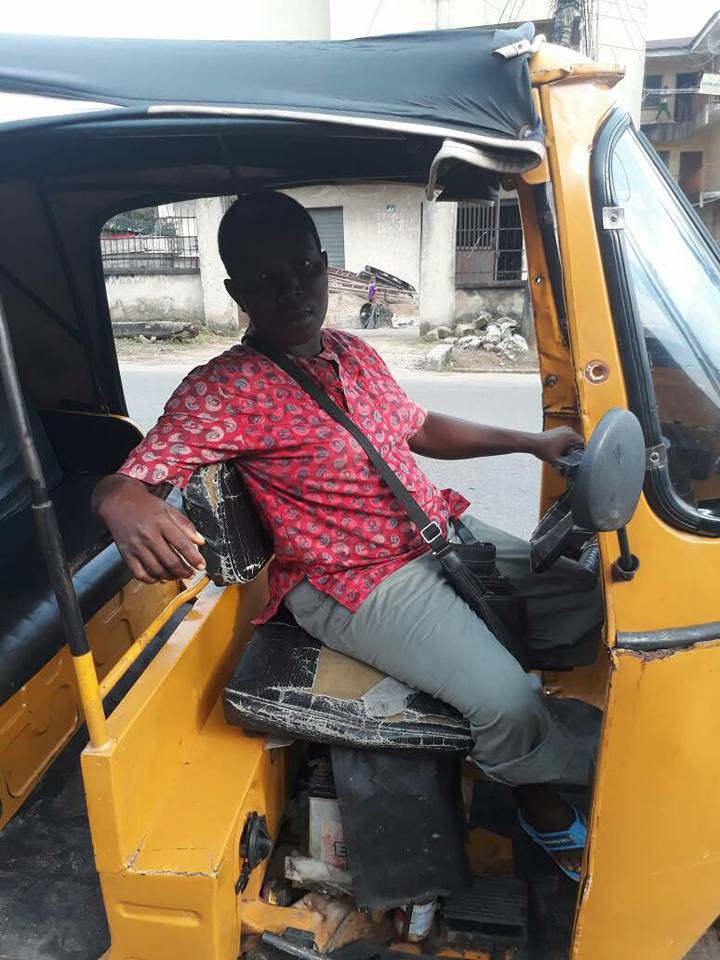 Meet Female Tricycle Operator Who Feeds Her Family of 3 With Her Job