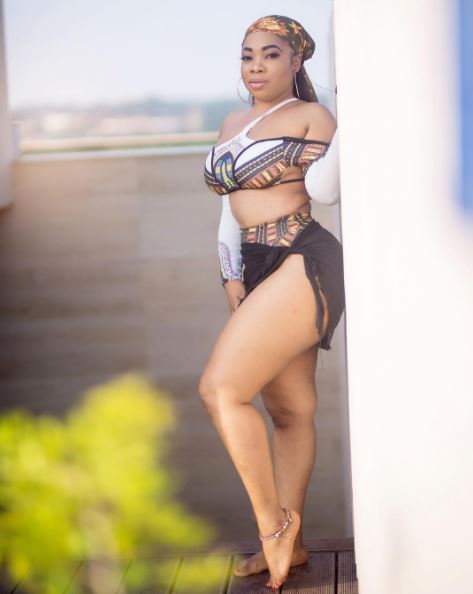 Ghanaian Actress Moesha Boduong Melts Internet With Her Banging Body 