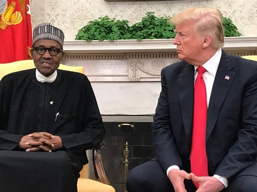 Photos Of Donald Trump Meeting President Buhari At The White House