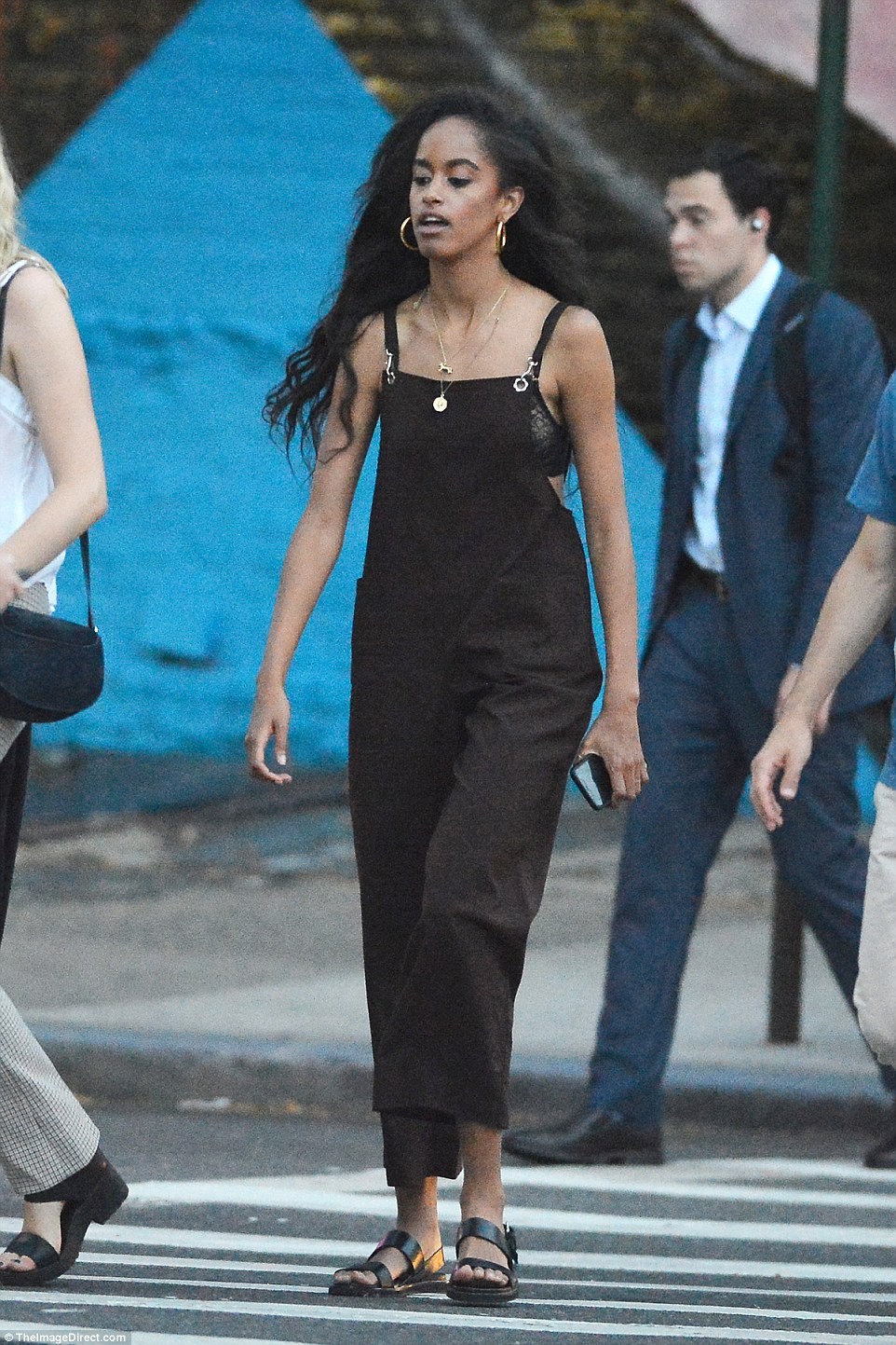 Ex US President, Obama's Daughter, Malia Causes Stir With Her Outfit On New York Streets (Photos)