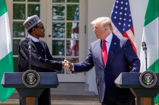 Image result for PDP says Buhari has opened Nigeria to international ridicule following Trump's alleged statement