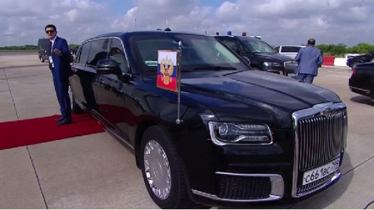 Russian President, Vladimir Putin Showcases His World Class Car