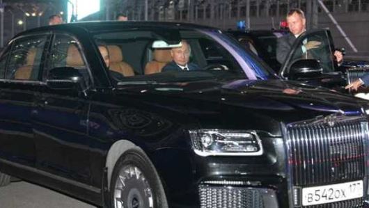 Russian President, Vladimir Putin Showcases His World Class Car
