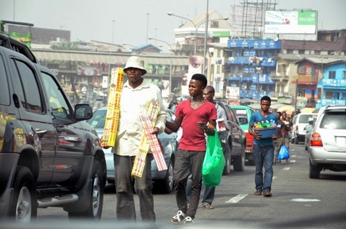 traffic hawkers