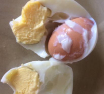 Shock As Woman Discovers Another Egg Inside The Egg She Boiled For Breakfast (Photo)