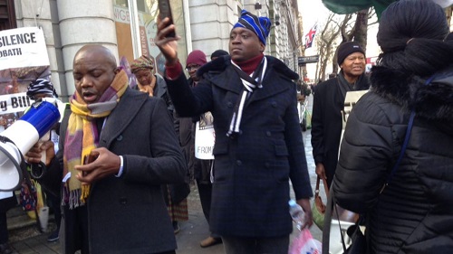 Nigerians Protest In UK Against Fulani Herdsme