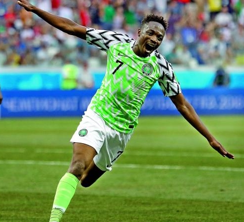 2018 World Cup: CNN Nominates Ahmed Musa's Goal Among First Round's Bests