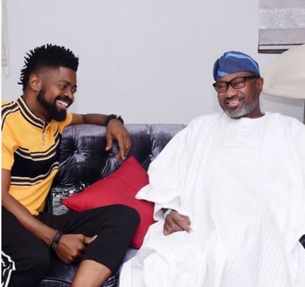 Femi Otedola Spotted At Comedian, Basketmouth's Wife Birthday Party (Photos) %Post Title