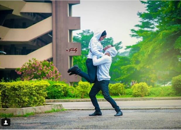 The Most Amazing Pre-wedding Photo Ever Seen In Nigeria
