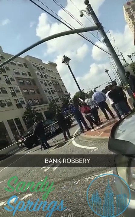 Davido Pictured At The Scene Of Armed Robbery Attack On A Bank In Atlanta, USA (Video) %Post Title
