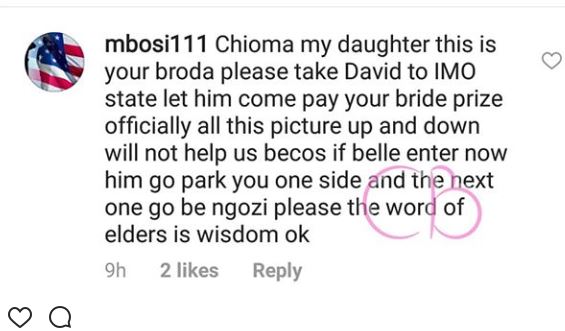 "Let Him Come & Pay Your Bride Price"-Chioma's 'Brother' Sends Her Warning About Romance With Davido %Post Title