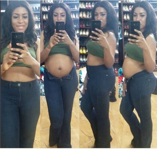 Kemi Olunloyo Insists Linda Ikeji Is Wearing Fake Pregnant Belly.