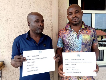 EFCC Arrest 2 Herbalists For Defrauding A Victim Of N31m In River State (Photo) %Post Title