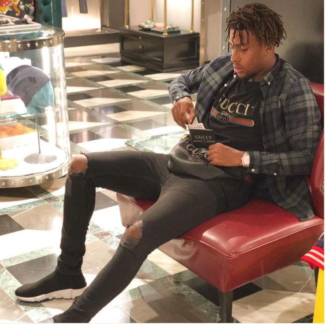 All Round Gucci: Super Eagles Alex Iwobi Looking So Expensive In New Photo