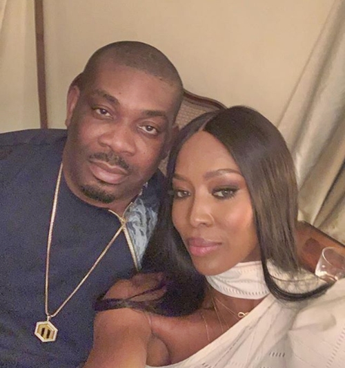 I Had To Put On My Sexiest Eyes – Don Jazzy Says After Nightout With Naomi Campbell