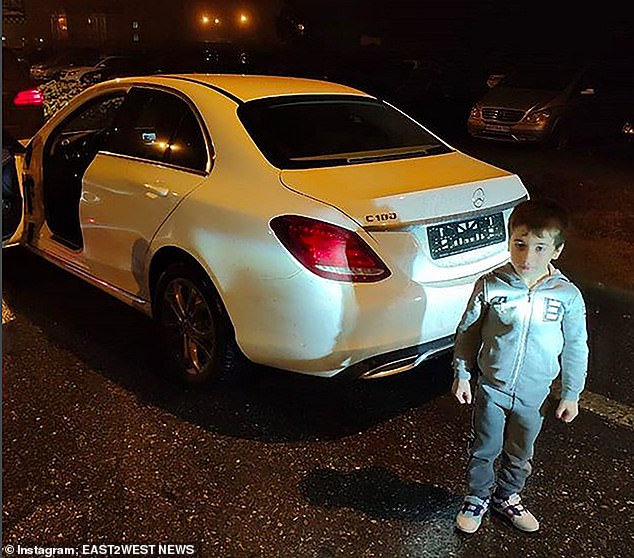 5-Year-Old Boy Gets Expensive Mercedes After Doing 4,105 Press-Ups In 2 Hours 