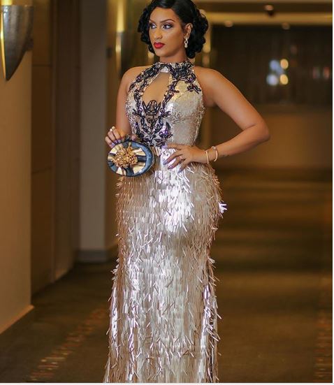Check Out How Actress Juliet Ibrahim Dressed To 2018 Glitz Style Awards In Ghana (Photos)