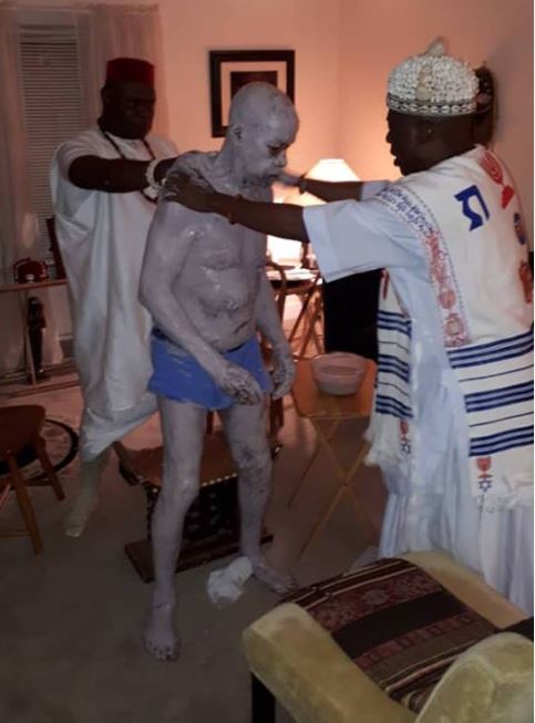Nigerian Man Made King In USA After Undergoing Spiritual Cleansing (Photos) 