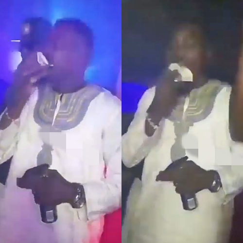Nigerian Man Pictured Eating Currency Notes In A Nightclub (Photos ...