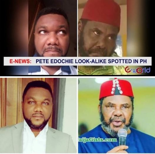 Pete Edochie's Look-alike Joins Nollywood
