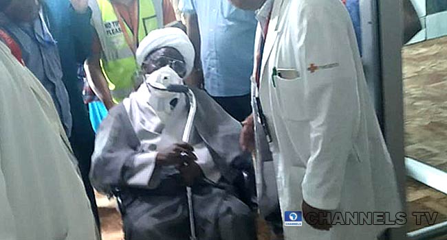 Shiite Leader, El-Zakzaky Arrives India