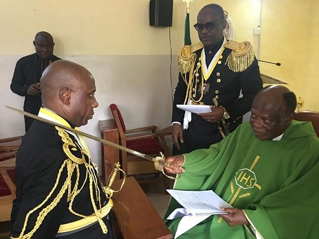 Image result for rotimi amaechi made a knight