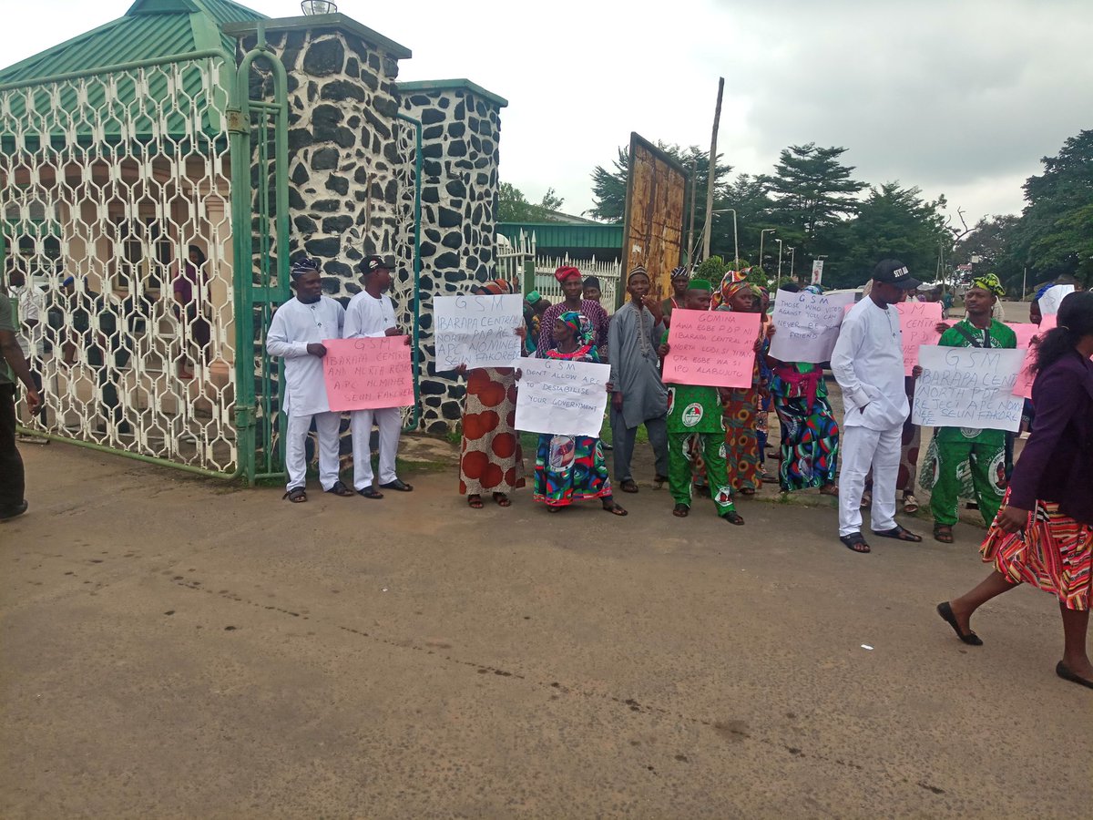 Senior Citizens Protest Against Appointment Of 27-year-old As Commissioner