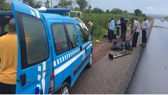 Accident scene