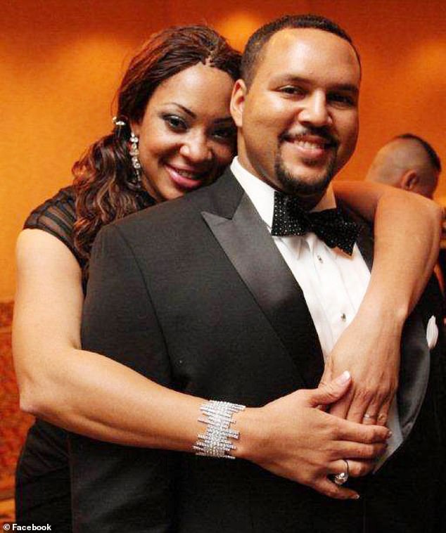 Dudley Bernard and his wife, Chauntelle