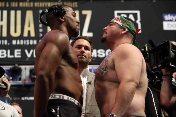 Anthony Joshua and Andy Ruiz