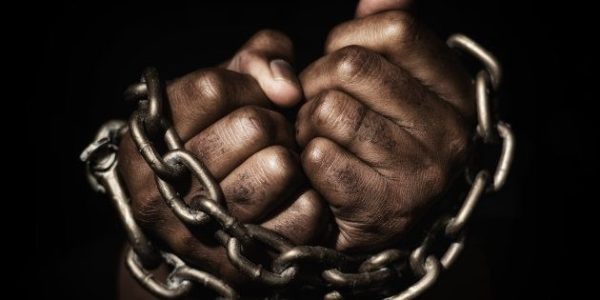 Person chained