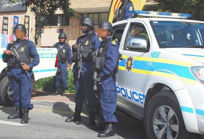 South African police jailed