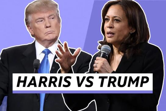 President Donald Trump, Kamala Harris