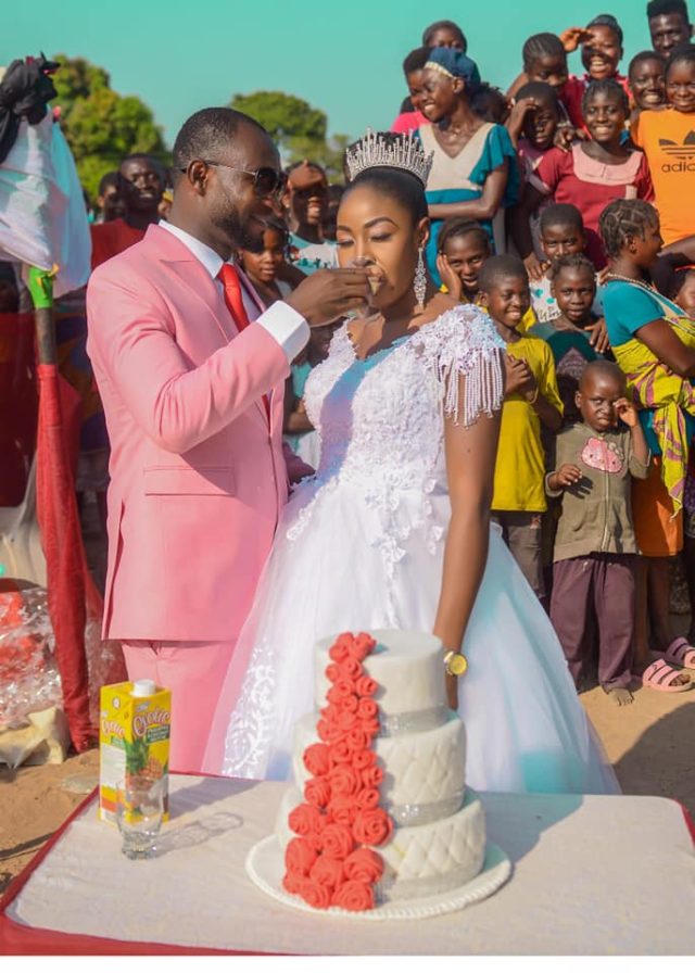 Wedding held inside IDP camp